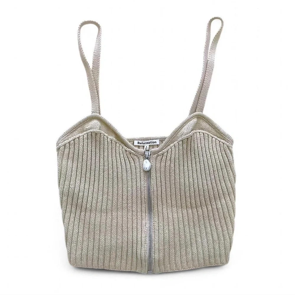 Reformation Presley Sweater knit top - Picture 2 of 8